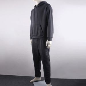 <b>Y2K</b> Fashion Oversized Men Pullover Hoodie And Sweatpants Set Wholesale Bulk Jogger Tracksuit For Men Blank Sweatsuit Set For Men - Product Image 3
