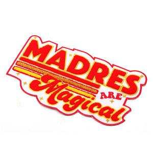 Decorative Embroidery Patch Embroidered Iron On Badge Fabric Patches for Clothing <b>Jackets</b> Hats Bags Wholesale - Product Image 2