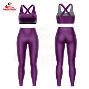 Ensemble de yoga pour femmes, nouveau legging, ensemble de sport en polyester, vêtements de fitness pour femmes avec design et marque personnalisés, ensemble de yoga pour femmes - Product Image 3