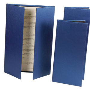 Funda de cuero PU con logotipo personalizado, soporte para menú de restaurante - Product Image 2