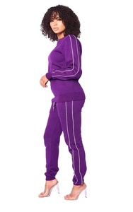 Survêtement Réversible Unisexe de Haute Qualité Survêtement de Maternité Grande Taille Séchage Rapide Respirant Logo Personnalisable Gris Taille XL Ensemble - Product Image 3