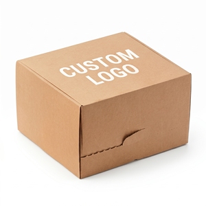 Custom Logo Kraft <b>Paper</b> Mailer <b>Box</b> Rectangle Hot Stamping Gift Craft Packaging Custom Order - Product Image 2