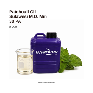 Huile aromatique de patchouli Sulawesi M.D. Min 30 PA Premium Pure Essence (PL-303) Van Aroma - Product Image 1