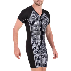Maillot de bain moderne pour homme avec tissu respirant, taille élastique, écologique et à séchage rapide pour la natation et les activités aquatiques - Product Image 5