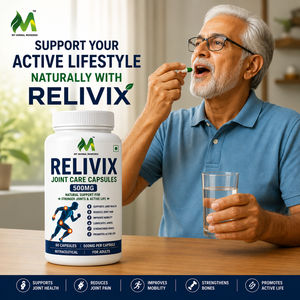 Capsules Relivix pour les articulations, marque privée, 500 mg, formule de soutien à la mobilité, à la flexibilité et à la santé osseuse, fabrication OEM ODM - Product Image 5
