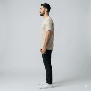 Nueva camiseta de algodón de alta calidad para hombre, camiseta de manga corta para hombre, camiseta de color liso para hombre, camisetas para el verano. - Product Image 4
