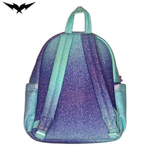 Mochila Escolar Casual Brillante con Lentejuelas, Gran Capacidad, Respaldo Acolchado, Correas Ajustables, Cierre de Cremallera, Impermeable, Cuadrada - Product Image 4