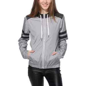 Wholesale Custom Women Nylon Windbreaker <b>Jackets</b> High Quality Breathable Windproof Winter Wear <b>Long</b> Sleeve Full Zipper <b>Jacket</b> - Product Image 1