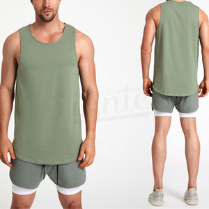 Top Selling Workout Fitness Bodybuilding <b>Running</b> Clothing Vest <b>Singlets</b> Stringer Shirt Gym Wear Men Tank Top - Product Image 4
