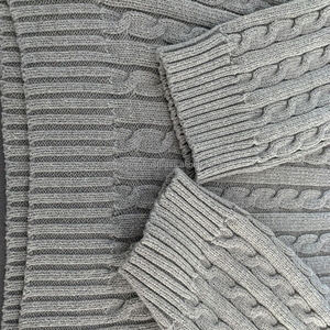 เสื้อกันหนาวแขนยาวสำหรับผู้ชายผ้าวูลระบายอากาศได้ดีน้ำหนักมากทำจากผ้าคอตตอนผลิตในปากีสถาน - Product Image 5