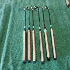 Set de Curetas Coakley Antrum de Jamso Industries JI-4651, Certificado CE, 6 Piezas, Instrumentos Quirúrgicos ORL, Manuales, Reutilizables, Ligeros - Product Image 2