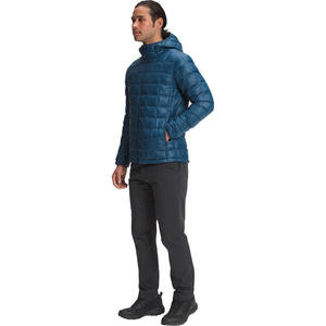 Chaqueta Bomber Acolchada para Hombre con Capucha, de Poliéster/Nylon, Color Sólido, Impermeable, Cortavientos, con Cierre, para Invierno, Estilo Casual Urbano - Product Image 6