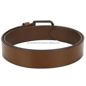 Ceinture décontractée pour homme en cuir pleine fleur 100% de vachette, style classique vintage, avec boucle à ardillon, de luxe, personnalisée et très vendue - Product Image 5