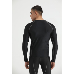 <b>Men's</b> <b>compression</b> <b>Men's</b> Sleeve <b>Compression</b> T <b>Shirt</b> Breathable Quick Dry Slim Fit Sports Top Workout Training Tee - Product Image 2