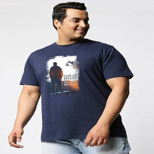 Camisetas de Moda para Hombre, Talla Grande, Hombros Caídos, Algodón, Camiseta Oversize de Alta Calidad - Product Image 4