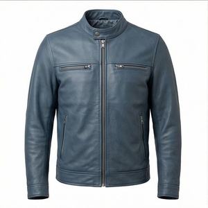 Gilet en cuir pour motard NAI-4990A, veste de moto, vêtement de protection pour la conduite, équipement de mode, couleur personnalisable - Product Image 1