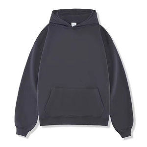 Sweat-shirt personnalisé 430 g/m² de haute qualité, imprimé par transfert thermique, coupe streetwear, épaules tombantes, en molleton épais, coupe-vent, respirant, avec poches - Product Image 3
