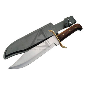 Couteaux Bowie en Acier Inoxydable avec Manche en Bois, Qualité DIY, Personnalisables OEM, Vente en Gros par Fabricant de Premier Plan - Haute Qualité, Prix Raisonnable - Product Image 1