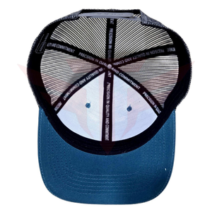 Gorra Trucker Unisex de Malla, 6 Paneles, Ajustable, Casual, Azul, Transpirable, Impermeable, para Primavera/Verano, para Adultos - Product Image 6