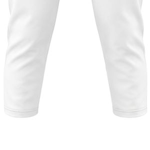 Pantalones de Béisbol Blancos con Número 10 Azul Rey y Logotipo de Águila Bordado en la Parte Delantera, Corte Ajustado para Hombre Adulto, Todas las Temporadas - Product Image 4