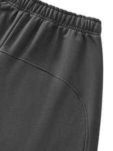 Custom 100% Cotton Men's Sweat Shorts <b>Elastic</b> Waist Drawstring Casual Running Shorts with Pockets - Product Image 6