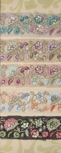 Lentejuelas Brillantes Bordadas en Encaje, Adornos de Lentejuelas de Primera Calidad para Vestidos de Fiesta y Novias - Product Image 4