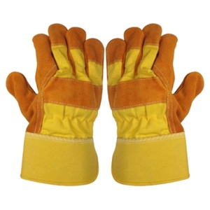 Guantes DE TRABAJO 707 Guantes de protección de manos de trabajo Guantes DE SEGURIDAD impermeables antideslizantes para trabajo de construcción Cuero - Product Image 5