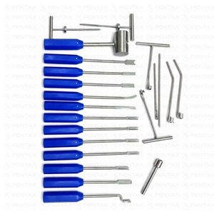 Juego de 22 Instrumentos para Extracción de Cemento Ortopédico Tipo Mueller, Herramientas Quirúrgicas de Acero Inoxidable para Cirugía de Revisión, por Pentax - Product Image 2