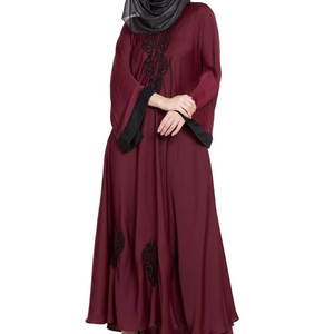 Nouvelle Arrivée 2026 – Abaya Femme Personnalisée Décontractée Respirante Légère à Manches Longues Séchage Rapide – Robe Musulmane de Haute Qualité OEM - Product Image 1