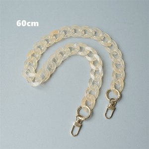 Cadenas de Resina Transparentes para Bolsos de Mujer, Accesorios Personalizados, Correas Desmontables, Cadenas para Teléfono, Cadena Acrílica - Product Image 6