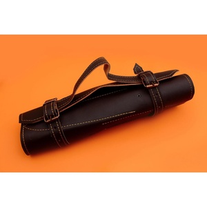 Ensemble de couteaux de chef professionnels en acier D2, 06 pièces, fabriqués à la main par Ahmad Fabric, manche en résine, étui en cuir, design moderne, personnalisable - Product Image 2