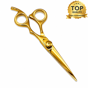 <b>Long</b> Japanese Stainless Steel Blue Titanium Coated Professional Hairdressing Barber Scissor <b>Shears</b> Salon Use - Product Image 2