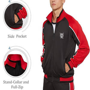 Survêtements de sport de haute qualité pour hommes, marque privée, design personnalisé, prix abordable. - Product Image 3