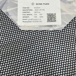 Großhandel High Supportive 100% Poly Hexagonal <span class=keywords><strong>Mesh</strong></span> Stoff für Taschen, Koffer, Schuhe, Stuhl - Product Image 6