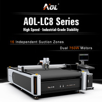 Mesin Pemotong CNC Flensa PTFE Lubang Besar Presisi Tinggi AOL dan Gasket Karet