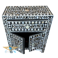 Table d'appoint de luxe en incrustation de nacre Nouveau meuble intelligent chinois populaire et bon marché Table d'appoint de lit de qualité supérieure pour le salon