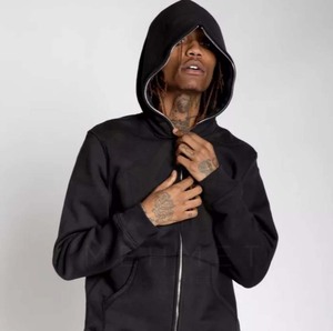 Streetwear Clothing Manufacturer Zip up Sun Fade Hoodie and Sweatshirts OEM Custom Logo Vintage Acid Wash Cotton Hoodie Men - Product Image 1