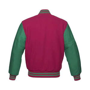 Chaqueta Varsity de Hombre de Corte Holgado con Forro Polar de Borreguillo, Estilo Utilitario con Contraste, Bolsillos Cargo, Diseño Colorblock, Ajuste Relajado y Denim Desgastado - Product Image 6
