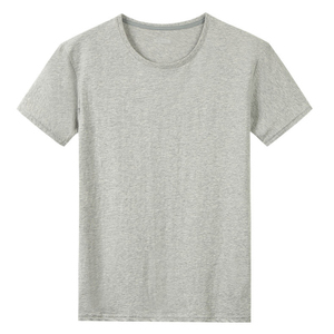 Camisetas de Hombre al por Mayor con Envío Directo, 100% Algodón, Manga Corta, Cuello Redondo, Tallas Grandes hasta 4XL, Tela de Felpa, Diseño Personalizado - Product Image 1