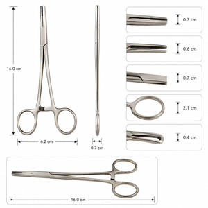 Pinza de Acero Inoxidable Alemán SURGICAL CORPORATION, Herramienta Profesional de Perforación Cutánea de un Solo Orificio, Pinza de Disco para Diversos Usos - Product Image 6