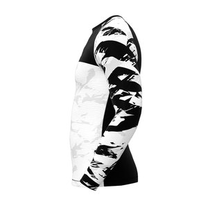 Haut de sport professionnel Solid Trader à séchage rapide, élastique, compressif, pour entraînement actif, type Rash Guard - Product Image 4
