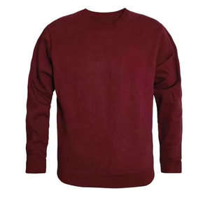 Sweat-shirts vierges pour hommes en gros, 100 % coton molletonné, coupe classique, design personnalisé pour sérigraphie et broderie - Product Image 3