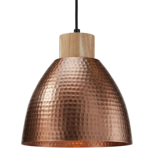 Copper Bell Pendant <b>Light</b> Large Metal <b>Shade</b> Indoor <b>Ceiling</b> Fixture Mounted Design Gold Finish Handmade Pendant Lamp - Product Image 6