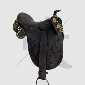 High Quality Australian Stock Saddle Leather Wood <b>Tree</b> Trail Riding Comfortable Durable Equestrian Equipment Export - Product Image 3