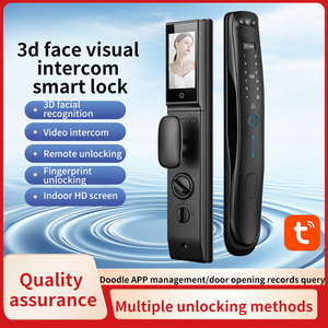 S931MAX 3D Face ID Wi-Fi RFID Serrure <span class=keywords><strong>de</strong></span> porte intelligente Télécommande Accès vidéo Mot <span class=keywords><strong>de</strong></span> <span class=keywords><strong>passe</strong></span> en aluminium Tuya Serrures intelligentes numériques intelligentes - Product Image 3