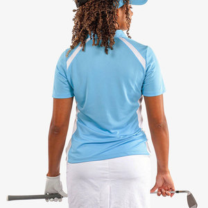 <b>Top</b> Trending Wholesale Best Price Solid Color Women Polo Shirts OEM Service Latest Style Quick Dry Lightweight Women Polo Shirt - Product Image 4