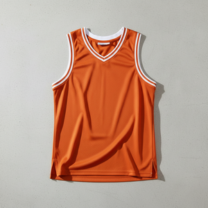 Camiseta de baloncesto sin mangas para hombre con aberturas anchas en los brazos, de malla transpirable, máxima movilidad, top deportivo, venta al por mayor - Product Image 4