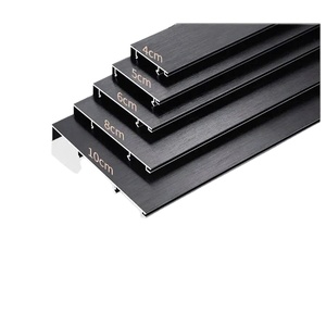 Perfil de Rodapié de Aluminio Serie 6000 con Conectores de Esquina y Unión, Apto para Corte y Soldadura - Product Image 4