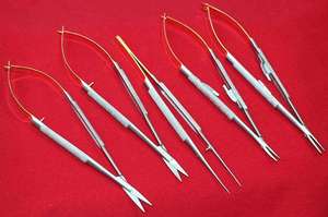 TC Castroviejo Needle Holder 5 Straight Surgical Dental Instruments German CE Approved by <b>Blush</b> surgical - Product Image 3