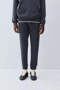 Ensemble de sport décontracté en cachemire, pull pour homme, pantalon à taille haute avec cordon de serrage, personnalisation - Product Image 2